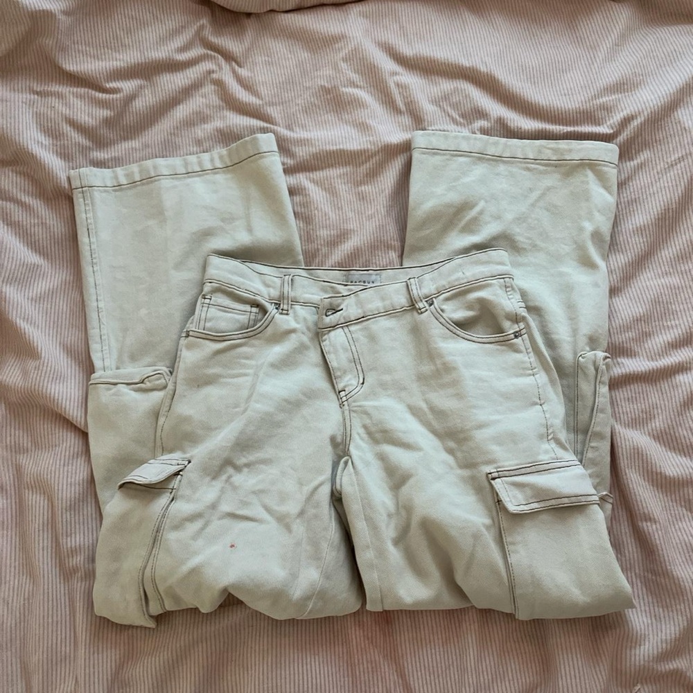pacsun cross/low waisted cargos